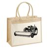 Cotton Pocket Jute Shopper Thumbnail