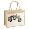 Cotton Pocket Jute Shopper Thumbnail