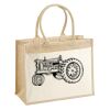 Cotton Pocket Jute Shopper Thumbnail