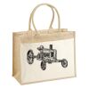Cotton Pocket Jute Shopper Thumbnail