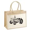 Cotton Pocket Jute Shopper Thumbnail