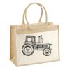 Cotton Pocket Jute Shopper Thumbnail