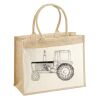 Cotton Pocket Jute Shopper Thumbnail