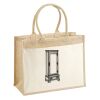Cotton Pocket Jute Shopper Thumbnail