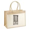 Cotton Pocket Jute Shopper Thumbnail