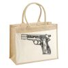 Cotton Pocket Jute Shopper Thumbnail