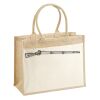 Cotton Pocket Jute Shopper Thumbnail