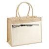Cotton Pocket Jute Shopper Thumbnail