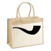 Cotton Pocket Jute Shopper Thumbnail
