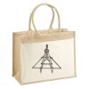 Cotton Pocket Jute Shopper Thumbnail