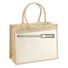 Cotton Pocket Jute Shopper Thumbnail