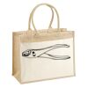 Cotton Pocket Jute Shopper Thumbnail