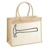 Cotton Pocket Jute Shopper Thumbnail