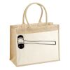 Cotton Pocket Jute Shopper Thumbnail