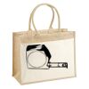Cotton Pocket Jute Shopper Thumbnail
