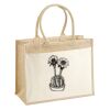 Cotton Pocket Jute Shopper Thumbnail