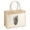 Cotton Pocket Jute Shopper Thumbnail