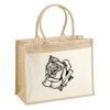 Cotton Pocket Jute Shopper Thumbnail