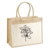 Cotton Pocket Jute Shopper Thumbnail