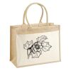 Cotton Pocket Jute Shopper Thumbnail