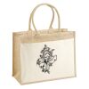 Cotton Pocket Jute Shopper Thumbnail