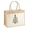 Cotton Pocket Jute Shopper Thumbnail