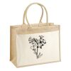 Cotton Pocket Jute Shopper Thumbnail