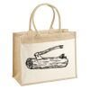 Cotton Pocket Jute Shopper Thumbnail