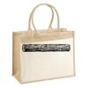 Cotton Pocket Jute Shopper Thumbnail