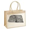 Cotton Pocket Jute Shopper Thumbnail