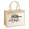 Cotton Pocket Jute Shopper Thumbnail