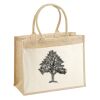 Cotton Pocket Jute Shopper Thumbnail