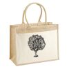 Cotton Pocket Jute Shopper Thumbnail