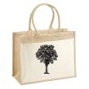 Cotton Pocket Jute Shopper Thumbnail