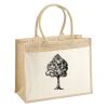 Cotton Pocket Jute Shopper Thumbnail