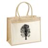 Cotton Pocket Jute Shopper Thumbnail
