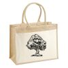 Cotton Pocket Jute Shopper Thumbnail