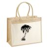 Cotton Pocket Jute Shopper Thumbnail