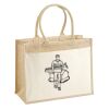 Cotton Pocket Jute Shopper Thumbnail