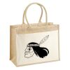 Cotton Pocket Jute Shopper Thumbnail