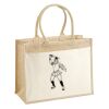 Cotton Pocket Jute Shopper Thumbnail