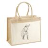 Cotton Pocket Jute Shopper Thumbnail