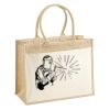 Cotton Pocket Jute Shopper Thumbnail