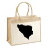 Cotton Pocket Jute Shopper Thumbnail