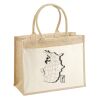 Cotton Pocket Jute Shopper Thumbnail