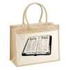 Cotton Pocket Jute Shopper Thumbnail
