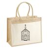 Cotton Pocket Jute Shopper Thumbnail