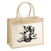 Cotton Pocket Jute Shopper Thumbnail