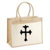 Cotton Pocket Jute Shopper Thumbnail