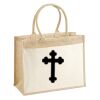 Cotton Pocket Jute Shopper Thumbnail
